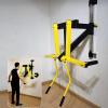 Wall Mounted Sports Shoulder Trainer, Adjustable Workout Wall Anchor System, Arm Shoulder Raise Trainer, Home Fitness Shoulder Lift, Shoulder Triangular Strength Lateral Lifting Training Machine view 2
