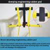 Wall Mounted Sports Shoulder Trainer, Adjustable Workout Wall Anchor System, Arm Shoulder Raise Trainer, Home Fitness Shoulder Lift, Shoulder Triangular Strength Lateral Lifting Training Machine view 3