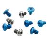 Echeson 9 Piece UN 5-40 Thread Titanium Torx Screw, Semi-circular Head Handle Patch Screw DIY Replacement Accessory(Blue) view 3