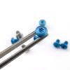 Echeson 9 Piece UN 5-40 Thread Titanium Torx Screw, Semi-circular Head Handle Patch Screw DIY Replacement Accessory(Blue) view 4