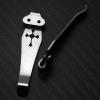 AYULL 1PC Deep Carry Pocket Clip Fits for 710, CNC Titanium Back Clip with 3 Pieces Screws DIY Replacement Accessory view 4