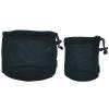 Vdaxvme Black Nylon Bag Camping Pots Storage Bag Tableware Travel Stuff Sacks Drawstring Bag Outdoor Camp Supplies view 1