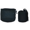 Vdaxvme Black Nylon Bag Camping Pots Storage Bag Tableware Travel Stuff Sacks Drawstring Bag Outdoor Camp Supplies view 3