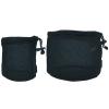 Vdaxvme Black Nylon Bag Camping Pots Storage Bag Tableware Travel Stuff Sacks Drawstring Bag Outdoor Camp Supplies view 4