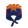 Arizona State Flag Hat for Women Men Comfortable Adjustable Cleaning Working Cap Soft Breathable Black view 2