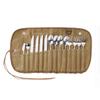 NineFit Basics Cutlery Storage Roll Bag, Camping Cutlery Roll Bag, Kitchen Cutlery Holder Spoon Fork Storage Rack Organizer Utensils (Khaki,49.5 * 28cm) view 1