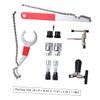 Anneome Bicycle Repair Tool Kit with Freewheel Remover Bottom Bracket Tool Chain Breaker and Crank Extractor for Mountain and Road Bikes Silver Black view 1