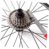 Anneome Bicycle Repair Tool Kit with Freewheel Remover Bottom Bracket Tool Chain Breaker and Crank Extractor for Mountain and Road Bikes Silver Black view 3