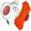 AirFly 4 Arm Harness for Crab Trap - 304 Stainless Steel Hooks with Buoy Float - Steel Wire Harness and Rope