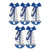 Herringbone Deck Anchor Nails, Pack of 5, Herringbone Tent Nails, Large Deckboards, Camping Tent Fixing Stakes with Carabiner Hook, Deck Lashing Strap, Aluminum Alloy view 2