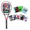 Yonex VCORE 95 7th Gen Tennis Racquet (Choice of String & Tension) Designed for Spin and Speed (4 1/8), Black/Red view 1