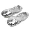 MSMAX Ballet Shoes for Girls Toddler Halloween Shoes Split Sole Dance Slipper Silver 1 M US Little Kid view 3
