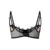 Cute and Spicy Natalie Sexy Lace Unlined Underwire Demi Bra (US, Cup Band, DD, 38, Black) view 4