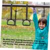 BRIGHTFUFU 1set Professional Indoor Gym Rings for Boy Girl Gymnastic Pull-up Rings for Home Fitness Training and Skill Development view 3