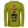 Custom Long Sleeves Shirts Bulk for Men Personalized Long Sleeves Shirts with Logo Name Photo Work Shirts for Business Olive 5X-Large view 3
