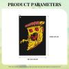 SIYTUAU Terrible Pizza Golf Towel 16 x 24 Inch Golf Towels for Golf Bags with Carabiner Clip Polyester Golf Towel Golf Accessories for Men Women view 3
