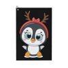 SIYTUAU Naughty Penguin Golf Towel 16 x 24 Inch Golf Towels for Golf Bags with Carabiner Clip Polyester Golf Towel Golf Accessories for Men Women view 1