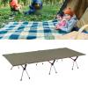 WDFYJ Folding Camping Cot - Lightweight, Compact & Portable Camping Bed, Comfortable Sleeping Cots for Adults & Kids(Green) view 1