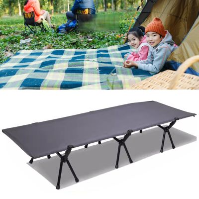 WDFYJ Camping Cot, Military Cot Portable Camping Cots for Sleeping 76 x 25.5 x 15in Folding Bed for Adults Teen Outdoor Travel Camping Office Support 120kg