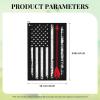 SIYTUAU USA Archery Flag Golf Towel 16 x 24 Inch Golf Towels for Golf Bags with Carabiner Clip Polyester Golf Towel Golf Accessories for Men Women view 3