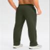 Pudolla Men's Fleece Lined Sweatpants with Zipper Pockets Winter Warm Water Resistant Athletic Pants for Workout Running(Olive Green XX-Large) view 4