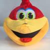 Red Roadrunner Bird Mascot Costume Adult Size for Men & Women with Built-in Fan Inside the Head view 3