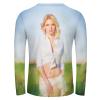 Custom Long Sleeves Shirts Bulk for Men Personalized Long Sleeves Shirts with Logo Name Photo Work Shirts for Business Birthday 4X-Large view 3