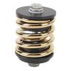 Folding Bike Rear Shock Absorber Steel Engineering Plastics CNC Processing bike Rear Spring Shock Absorber for Brompton (Gold) view 1
