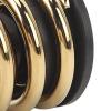 Folding Bike Rear Shock Absorber Steel Engineering Plastics CNC Processing bike Rear Spring Shock Absorber for Brompton (Gold) view 2