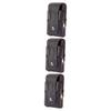 GALPADA 3pcs Waist Bag for Men Multi-functional Smartphone Holder with Hook Stylish for Travel and Business Use Coffee view 1