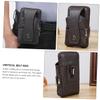 GALPADA 3pcs Waist Bag for Men Multi-functional Smartphone Holder with Hook Stylish for Travel and Business Use Coffee view 3