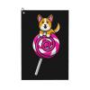 SIYTUAU Cute Corgi Dog Lollipop Golf Towel 16 x 24 Inch Golf Towels for Golf Bags with Carabiner Clip Polyester Golf Towel Golf Accessories for Men Women view 1