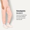 Amazon Essentials x Sofia Grainge Women's High-Rise Relaxed-Fit Jogger, Pink, XX-Large view 3