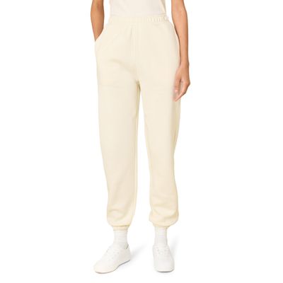 Amazon Essentials Womens Sweatpant, Ivory, Small