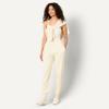 Amazon Essentials Womens Sweatpant, Ivory, Small view 3