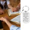 1 Corinthians 13:13 Inspirational Scripture Keychain with Cross - Bible Verse Matte Key Chain Religious Gift for Christian (1 Corinthians 13:13) view 4