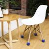 Macarrie 100 Pcs Precut Tennis Balls Bulk for Furniture Legs Tennis Ball Chair Foot Covers for Floor Protection Ball Desk Leg Coverings(Blue) view 4
