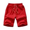 1/2/3 Packs Men's Running Athletic Shorts Drawstring Workout Gym Shorts with Pockets Summer Casual Beach Shorts (Red,XXL) view 1