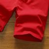 1/2/3 Packs Men's Running Athletic Shorts Drawstring Workout Gym Shorts with Pockets Summer Casual Beach Shorts (Red,XXL) view 4
