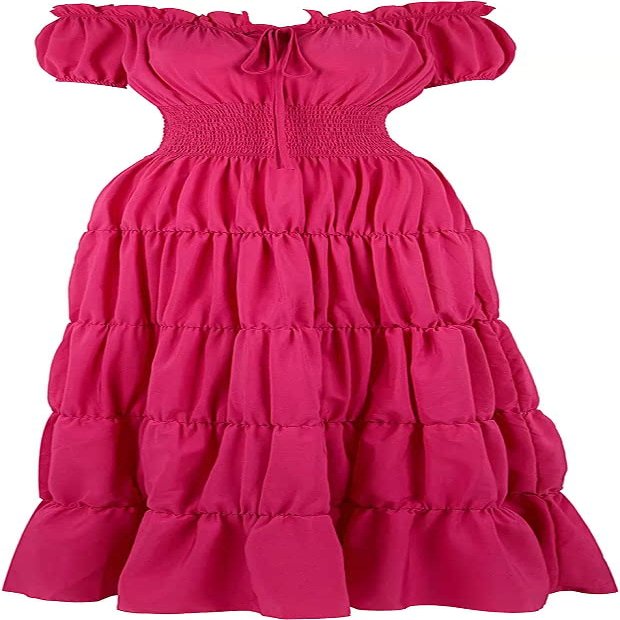 ADELCE Halloween Renaissance Costume for Women Medieval Chemise Dress Pirate Peasant Dress Tops Irish Under Dress Rose 3XL