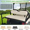HEOHOU Universal Golf Cart Rear seat Replacement Cushions for EZGO,Yamaha,Club Car Rear Flip Seat,Golf Cart Back Seat Cushions,for EZGO RXV Rear Seat,Seat Bottom and Back Cushion Set,Stone Beige view 2