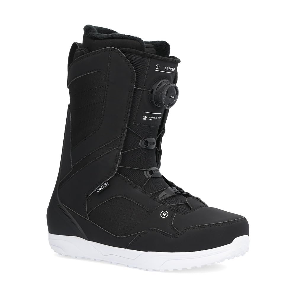 Ride Anthem Men's Snowboard Boots, Black, 11