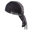 6 Pcs Women Doo Rag Cap Outdoor Sport Cycling Riding Skiing Motorcycling Climbing Hip Hop Hat Blue,One Size view 4