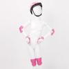 Eandarui 7Pcs Kids Protective Gear Set Adjustable Helmetand with Knee Elbow Wrist Safety Pads for Roller Scooter Skateboard Bicycle Pink A One Size view 2