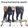 Heavy Duty Camp Cot for Adults for Adults with Mattress and Pillow, 4-Level Adjustable Portable Folding Bed Enlarge Width Comfortable Sleeping Cots for Indoor Outdoor(190 * 68 * 30cm) view 4