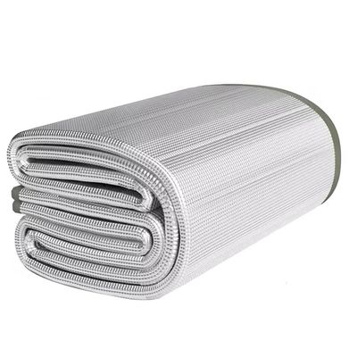7mm Camping Mat Foam Foil Blanket for Camping Foam Pad Insulating Foil Mat Waterproof Double-sided Moisture-proof Foldable Sleeping Tent Pad Thermal Aluminum Camping mat for Reflecting Heat(1.2m x 2m)