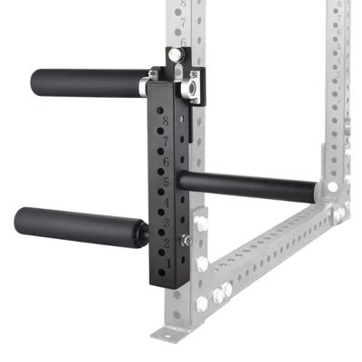 ZyKnaurral Rack Mounted Leg Extension and Curl Machine, Seated Leg Extension Attachment, Home Gym Leg Extension Fitness Equipment for Leg Muscle Training,18mm