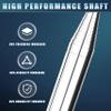 CHAMPKEY Pressure Golf Ball Retriever Performance Version - Thicken Stainless Steel Shaft with Rubber Grip Golf Retriever - Available in 9Ft / 12Ft / 14.5Ft / 16.3Ft view 4