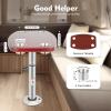Gosangom Boat Table, Boat Table Set, Boat RV Table, Removable Height Adjustable, Oak Table Top + Base, 4 Cup Holders, 22-28'' for RV Caravan Boat Boats. view 2