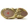 MSMAX Ballet Shoes for Girls Toddler Halloween Shoes Split Sole Dance Slipper Gold 3 M US Little Kid view 4